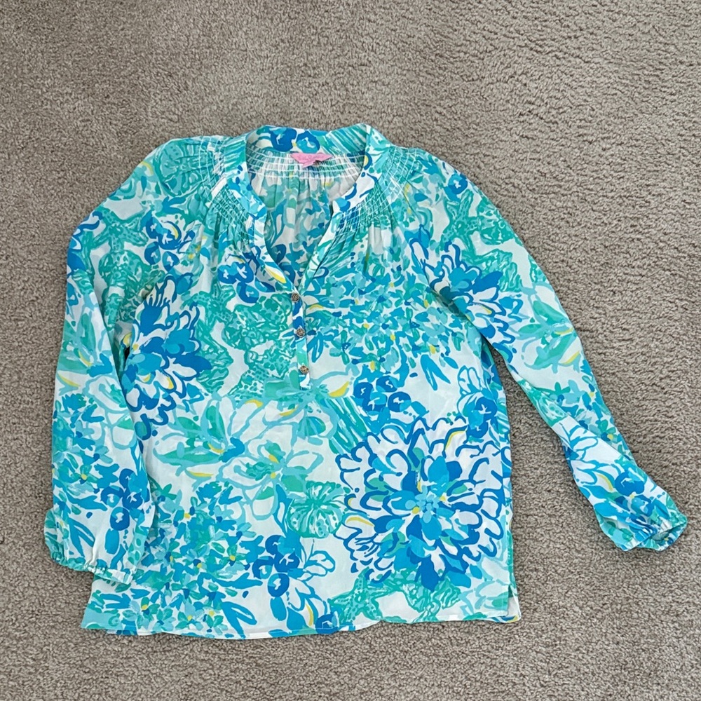 Lilly Pulitzer Silk Blouse